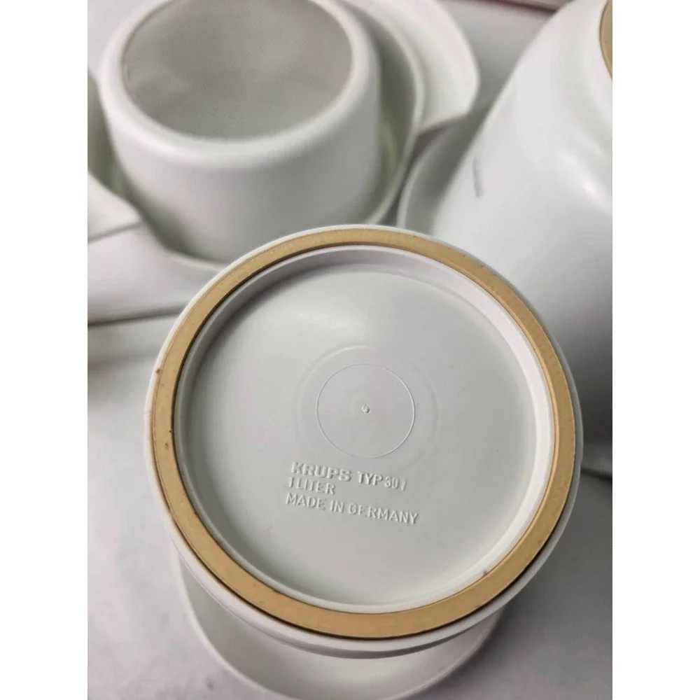 Krups 3 Mix 4000 Special Accessory Set Bowl Beaker‎ Strainer Puree Rod